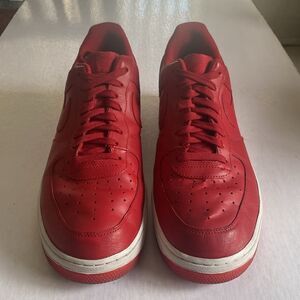 NIKE Air Force 1 Men’s Varsity Red Shoes #315122-606 Size 13